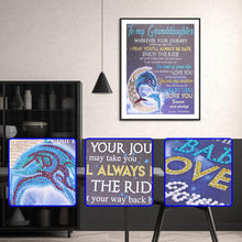 Load image into Gallery viewer, English Letter-Partial Special Diamond Painting-40x50cm