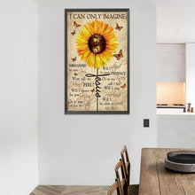 Load image into Gallery viewer, Sunflower-Full Round Diamond Painting-40x60cm-Large Size