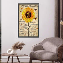 Load image into Gallery viewer, Sunflower-Full Round Diamond Painting-40x60cm-Large Size