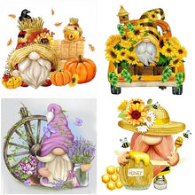 Load image into Gallery viewer, Gnome-Full Round Diamond Painting-30x30cm