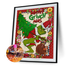 Load image into Gallery viewer, Christmas Monster-Full Round Diamond Painting-30x40cm