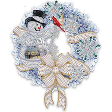 Load image into Gallery viewer, Christmas Wreath-Partial Special Diamond Painting-30x30cm
