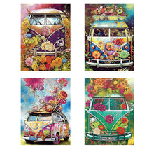 Load image into Gallery viewer, Flower Car-Partial Special Diamond Painting-30x40cm