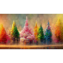 Load image into Gallery viewer, Tree-Full Round Diamond Painting-80x40cm-Large Size