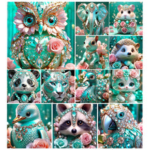 Load image into Gallery viewer, Animal-Full Round Diamond Painting-30x30cm