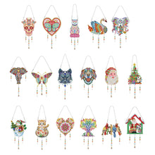 Load image into Gallery viewer, Hanging Light Catcher Board Rainbow Art Plate