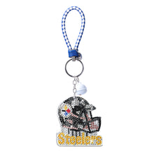 Load image into Gallery viewer, NFL-Double Side Drill-Diamond Keychain