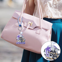 Load image into Gallery viewer, NFL-Double Side Drill-Diamond Keychain