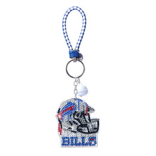Load image into Gallery viewer, NFL-Double Side Drill-Diamond Keychain