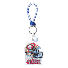 Load image into Gallery viewer, NFL-Double Side Drill-Diamond Keychain