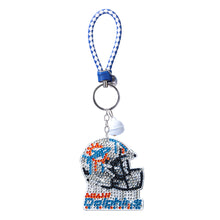 Load image into Gallery viewer, NFL-Double Side Drill-Diamond Keychain