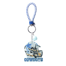 Load image into Gallery viewer, NFL-Double Side Drill-Diamond Keychain
