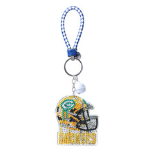 Load image into Gallery viewer, NFL-Double Side Drill-Diamond Keychain