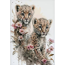 Load image into Gallery viewer, Animal-Full Round Diamond Painting-50x70cm-Large Size