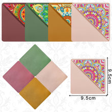Load image into Gallery viewer, 4pcs/Set Mandala Corner Bookmarks