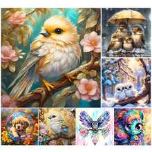 Load image into Gallery viewer, Dog-Full Round Diamond Painting-30x30cm