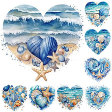 Load image into Gallery viewer, Love Starfish-Full Round Diamond Painting-30x30cm