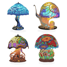 Load image into Gallery viewer, Mushroom-Single Side Drill-Diamond Desktop Ornament With Light Strip