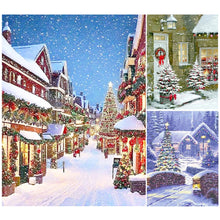 Load image into Gallery viewer, Christmas-Full Round Diamond Painting-30x40cm