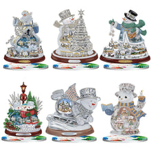 Load image into Gallery viewer, Christmas-Single Side Drill-Diamond Desktop Ornament