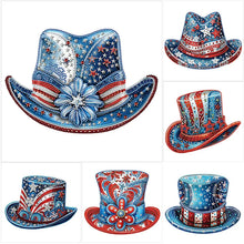 Load image into Gallery viewer, Independence Day Hat-Partial Special Diamond Painting-30x30cm