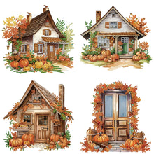 Load image into Gallery viewer, Pumpkin Hut-Partial Special Diamond Painting-30x30cm