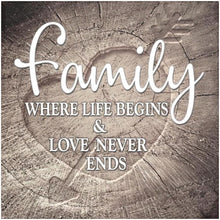 Load image into Gallery viewer, Full round - love never ends 30*30cm