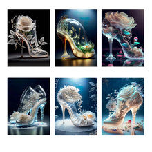 Load image into Gallery viewer, Fantasy Crystal High Heels-Full Drill Diamond Painting