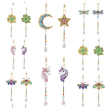 Load image into Gallery viewer, DIY 5D Diamond Double side Window Hanging