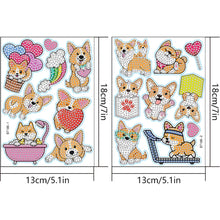 Load image into Gallery viewer, 2pcs DIY Diamond Painting Cartoon Stickers