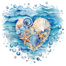 Load image into Gallery viewer, Love Starfish-Full Round Diamond Painting-30x30cm
