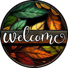 Load image into Gallery viewer, Stained Glass Halloween-Full Round Diamond Painting-30x30cm