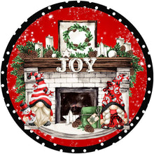 Load image into Gallery viewer, Round Card Christmas-Full Round Diamond Painting-30x30cm