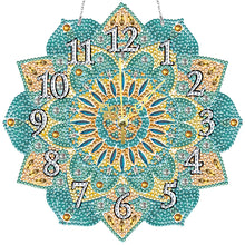 Load image into Gallery viewer, Mandala-Crystal Diamond Clock