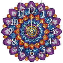 Load image into Gallery viewer, Mandala-Crystal Diamond Clock