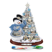 Load image into Gallery viewer, Christmas-Single Side Drill-Diamond Desktop Ornament