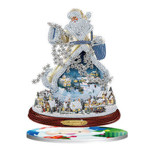 Load image into Gallery viewer, Christmas-Single Side Drill-Diamond Desktop Ornament