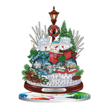 Load image into Gallery viewer, Christmas-Single Side Drill-Diamond Desktop Ornament