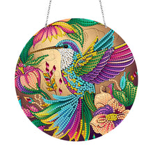 Load image into Gallery viewer, Stained Glass Animal-Sun Catcher Window Hanging Diamond Wind Chime