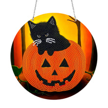 Load image into Gallery viewer, Stained Glass Animal-Sun Catcher Window Hanging Diamond Wind Chime