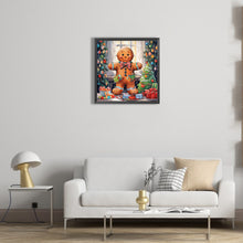 Load image into Gallery viewer, Snowman Cookies-Full Round Diamond Painting-40x40cm