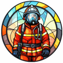 Load image into Gallery viewer, Firemen-Full Round Diamond Painting-40x40cm