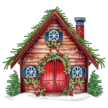 Load image into Gallery viewer, Christmas House-Partial Special Diamond Painting-30x30cm