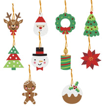 Load image into Gallery viewer, 10Pcs/Set-Christmas-Single Side Drill-Diamond Pendant