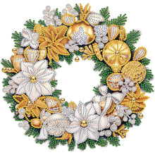 Load image into Gallery viewer, Christmas Wreath-Partial Special Diamond Painting-30x30cm
