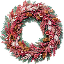 Load image into Gallery viewer, Christmas Wreath-Partial Special Diamond Painting-30x30cm