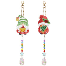 Load image into Gallery viewer, 2Pcs/Set-Christmas Animal-Sun Catcher Window Hanging Diamond Wind Chime