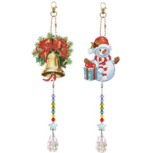 Load image into Gallery viewer, 2Pcs/Set-Christmas Animal-Sun Catcher Window Hanging Diamond Wind Chime