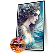 Load image into Gallery viewer, Fairy-Full Round Diamond Painting-40x60cm-Large Size