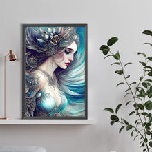 Load image into Gallery viewer, Fairy-Full Round Diamond Painting-40x60cm-Large Size